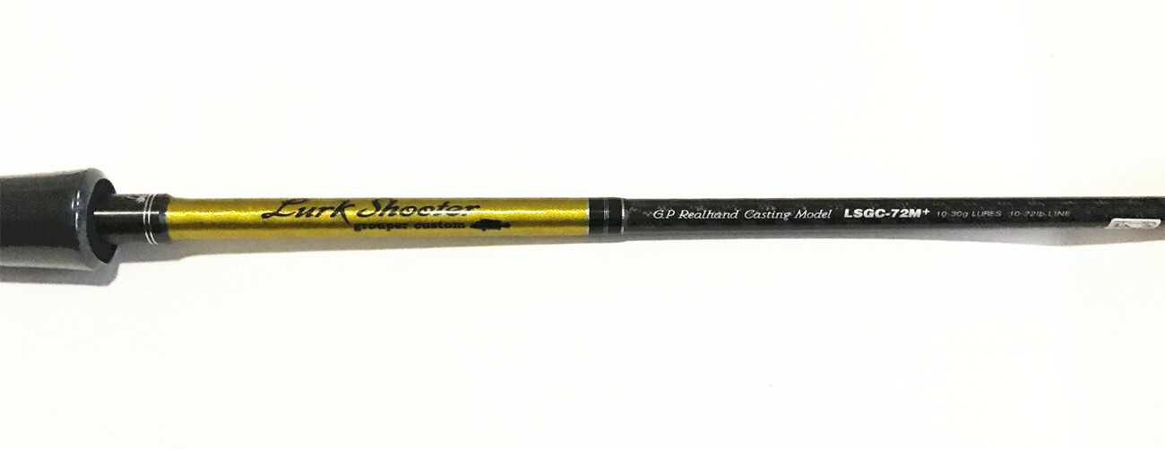 PALMS Lurk Shooter Grooper Custom LSGC-72M+ casting Rod Free Shipping From USA