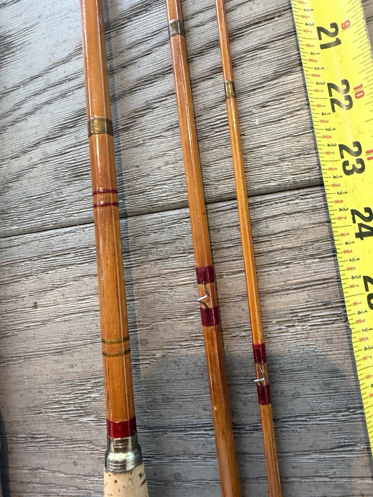 Not Thomas Bamboo ? Wood ? Fly Fishing Rod Wood ? VINTAGE Old Montage 1920’s