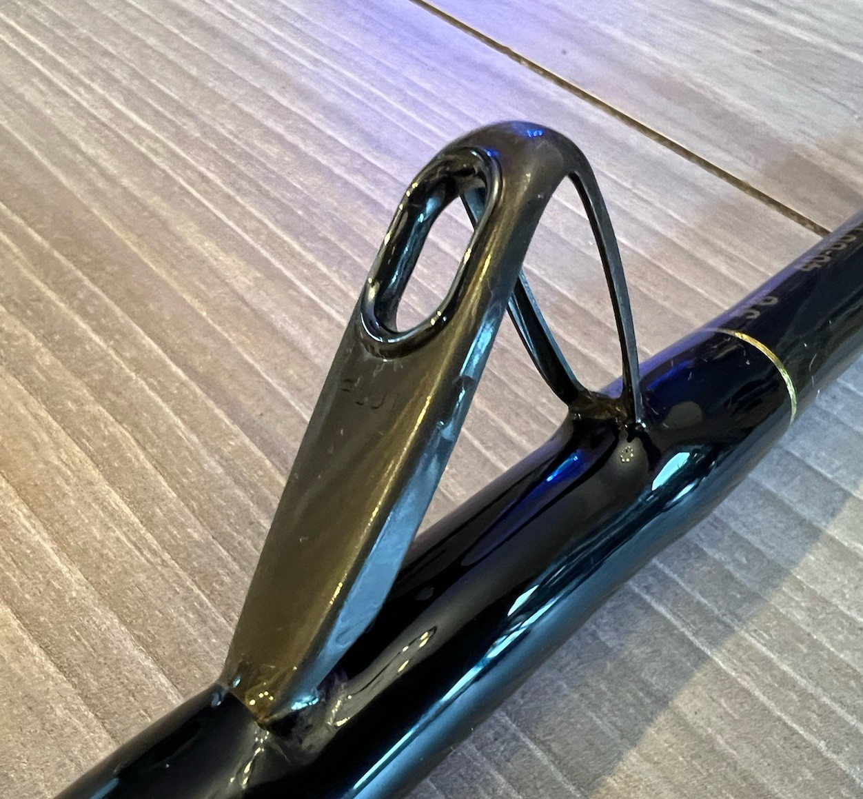 Lamiglas Stand Up Big Game Fishing Rod w/ Rare DB series Fuji Guides & Uni-Butt