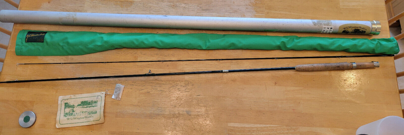 RL Winston Rod Co The Winston Green 2 Piece 7 1/2 Ft #4 1 7/8Oz. Fly Rod