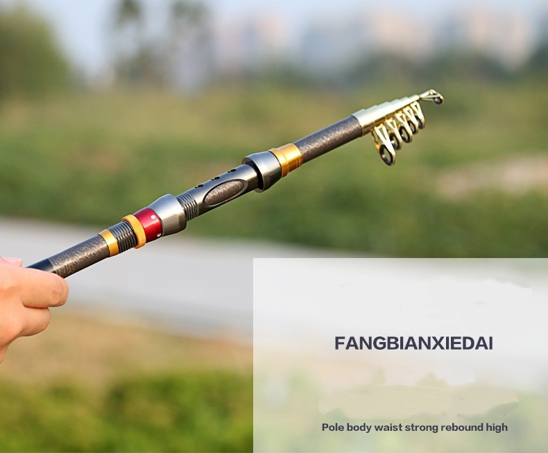 Telescopic Fishing Rod Portable Fishing Gear Suitable For Multiple Fish Species