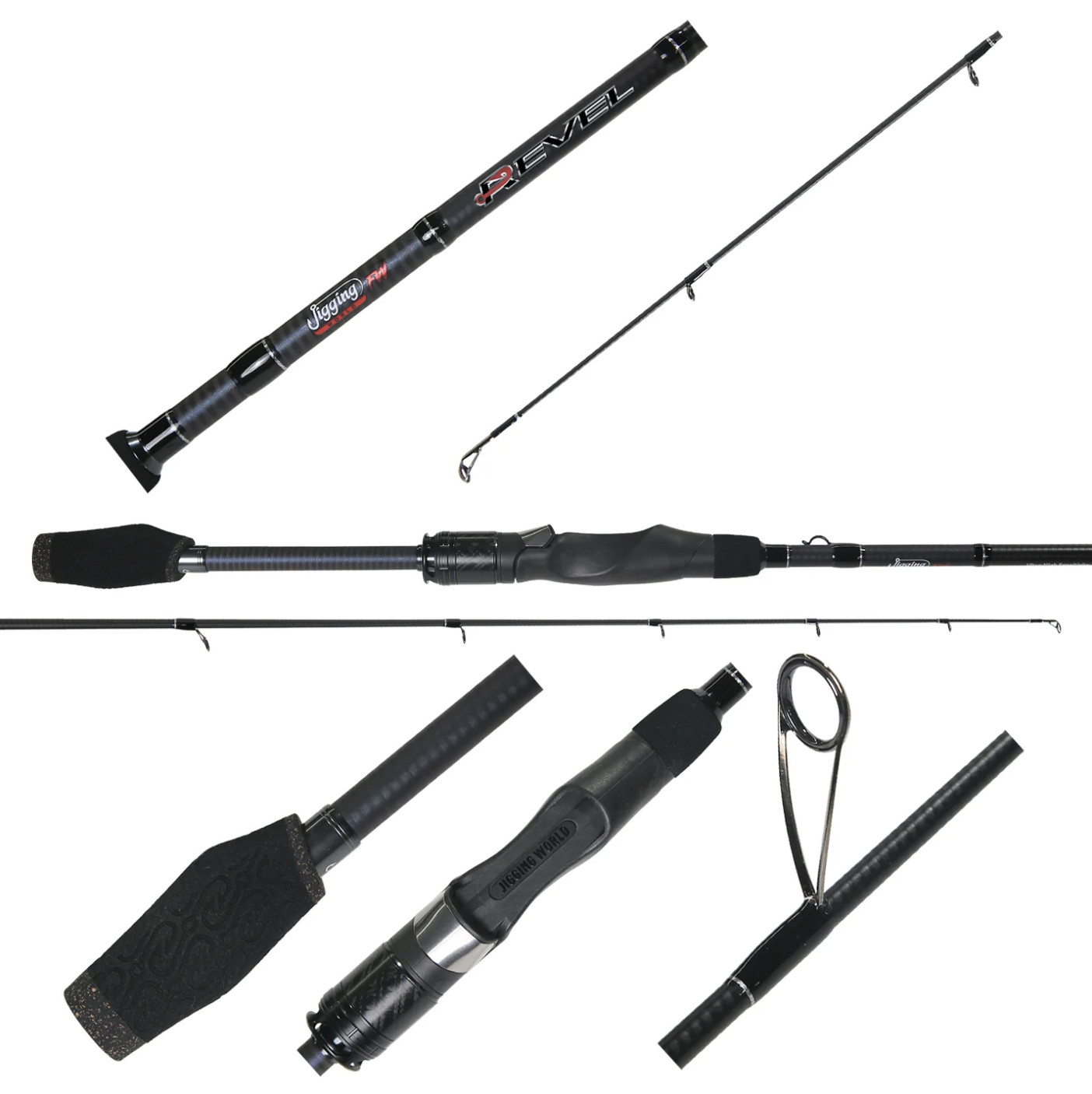 Jigging World Revel Spinning Rods