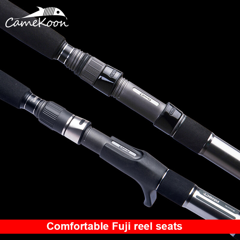 CAMEKOON Offshore Boat Rod for Deep Sea Codfish,Skipjack Tuna,Heavy-Duty Grouper