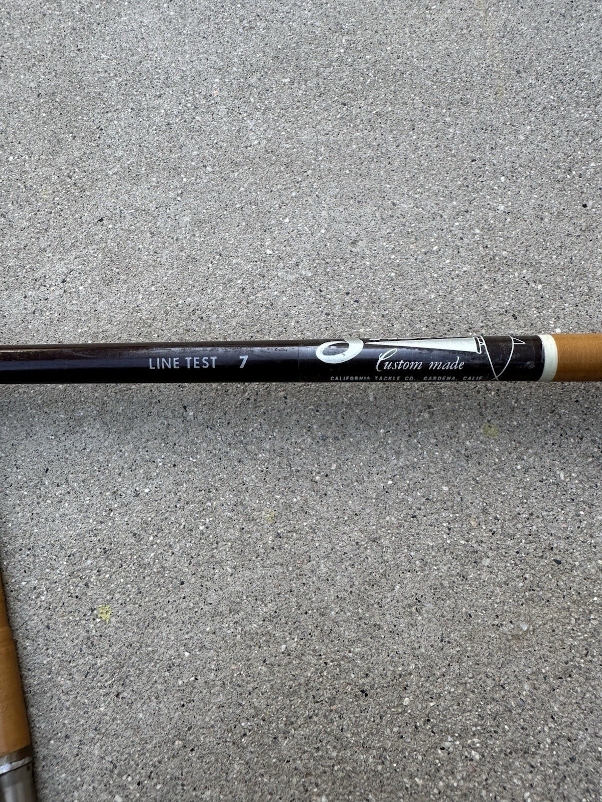 SABRE 8.5 ft 2-PIECE CUSTOM MADE F173 NYPOXY GLASS 7 Line Test Fly Fishing ROD