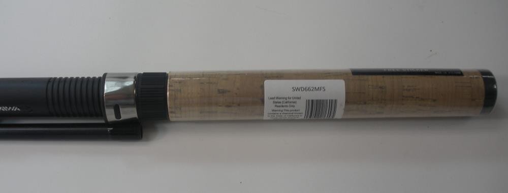 Daiwa SWD662MFS Sweepfire Spinning Rod 2 pc Med Action Line Wt 8-14LB