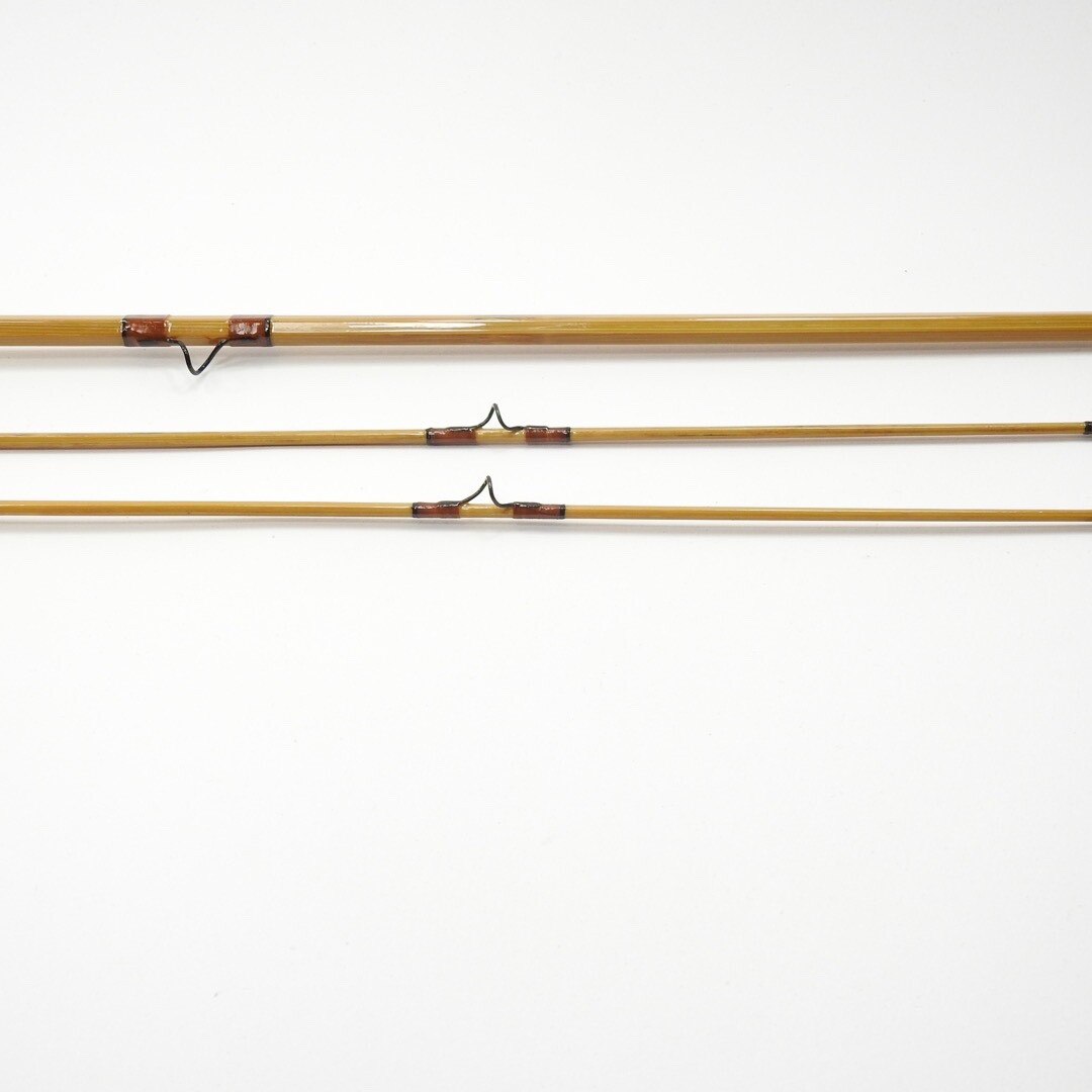 Dennis Stone Bamboo Fly Fishing Rod. 7’ 4wt. W/ Tube and Sock.