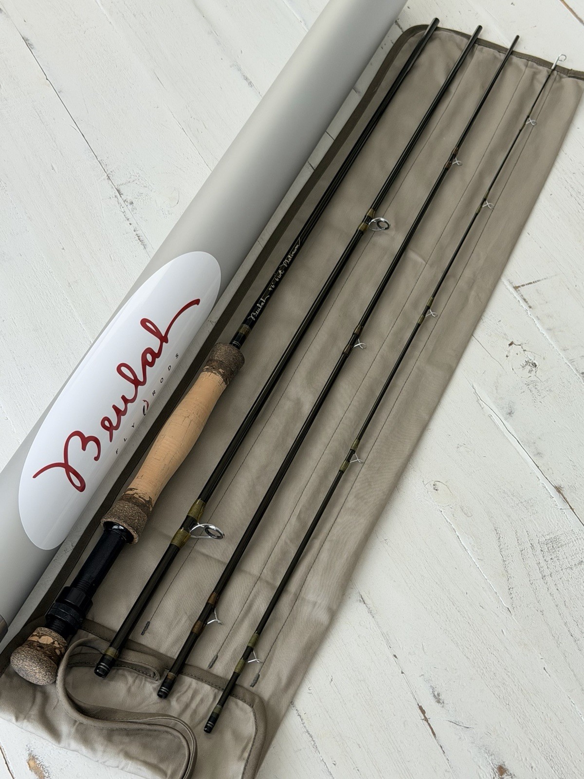 **BEAUTIFUL**🔥 BEULAH PLATINUM 6wt 9’6”in~4pc Fly Rod🔥~LEGENDARY~🔥