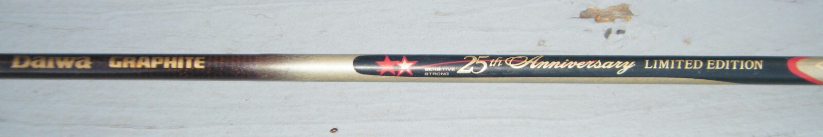 Daiwa Graphite 25th Anniversary LE 2Pc 6 ft. Med. Action Spinning Rod