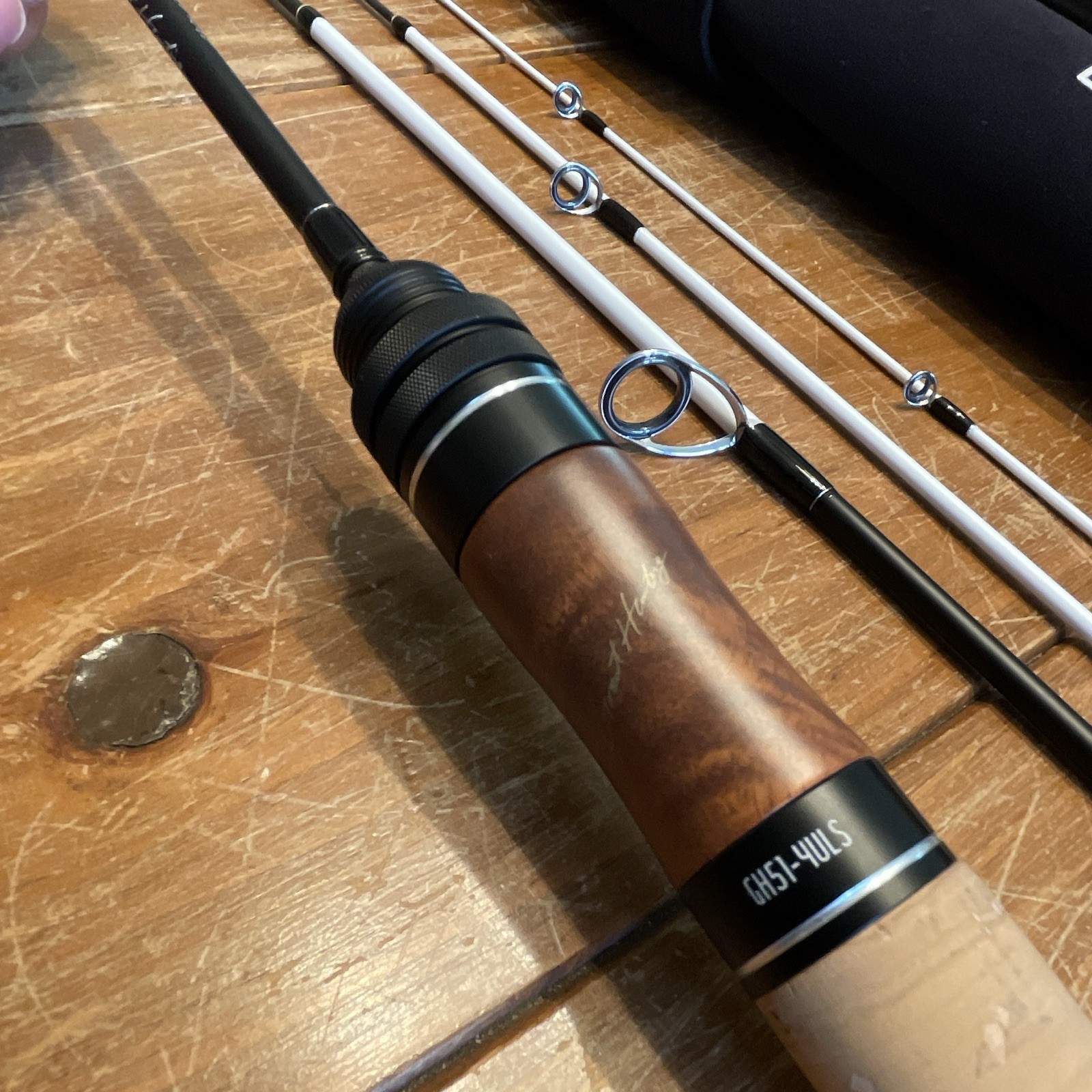 Megabass Great Hunting GH51-4ULS 5’1″ w/ Tube & Sock NO TAGS, HANDLED LIGHTLY
