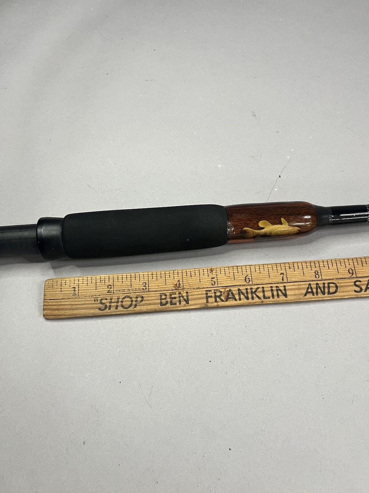 Jesse Buky Fishing Rod Custom Built Wrapped Heavy Duty Cat Nap Vintage