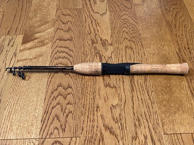 Daiwa Phantom X 505TULFS Spinning Telescopic Rod 1-7g, 2-4lb Used JDM