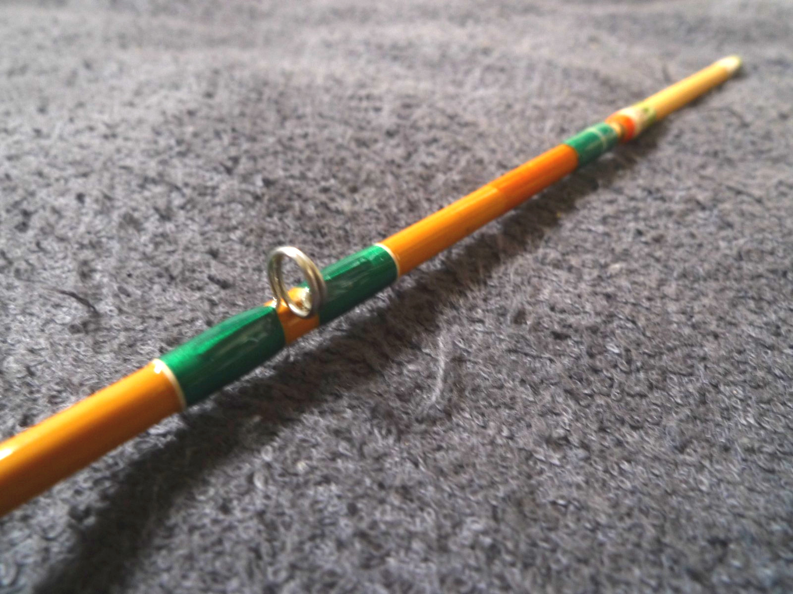 [Japanese Marutake flyrod] 6’7″ #3 3pc-unused ‘yatake bamboo’ flyrod