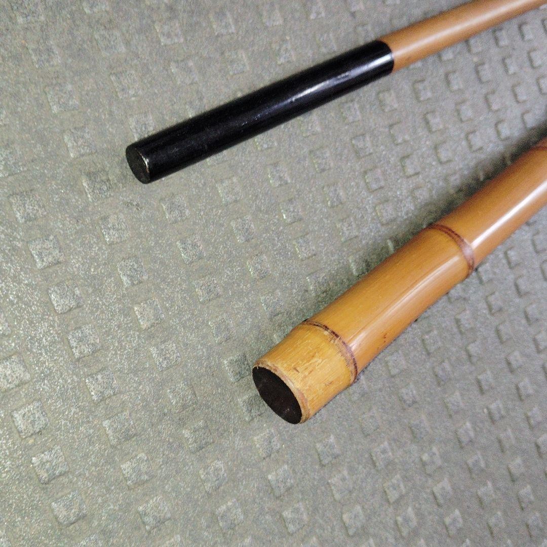 Vintage Bamboo Fishing Rods with Hidden Compartments Used