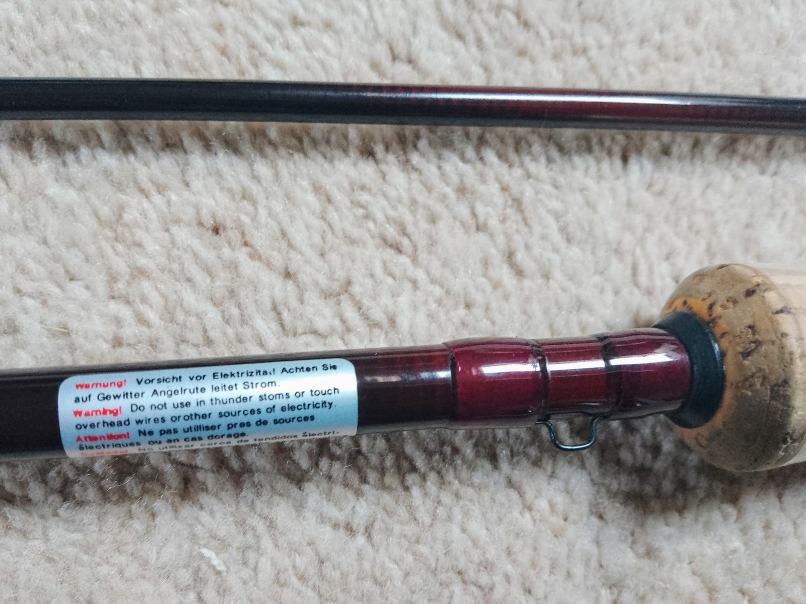 Shakespeare Oberon H.L 9.8′ Fly Fishing Rod #7-9 Sea Trout Salmon Unused