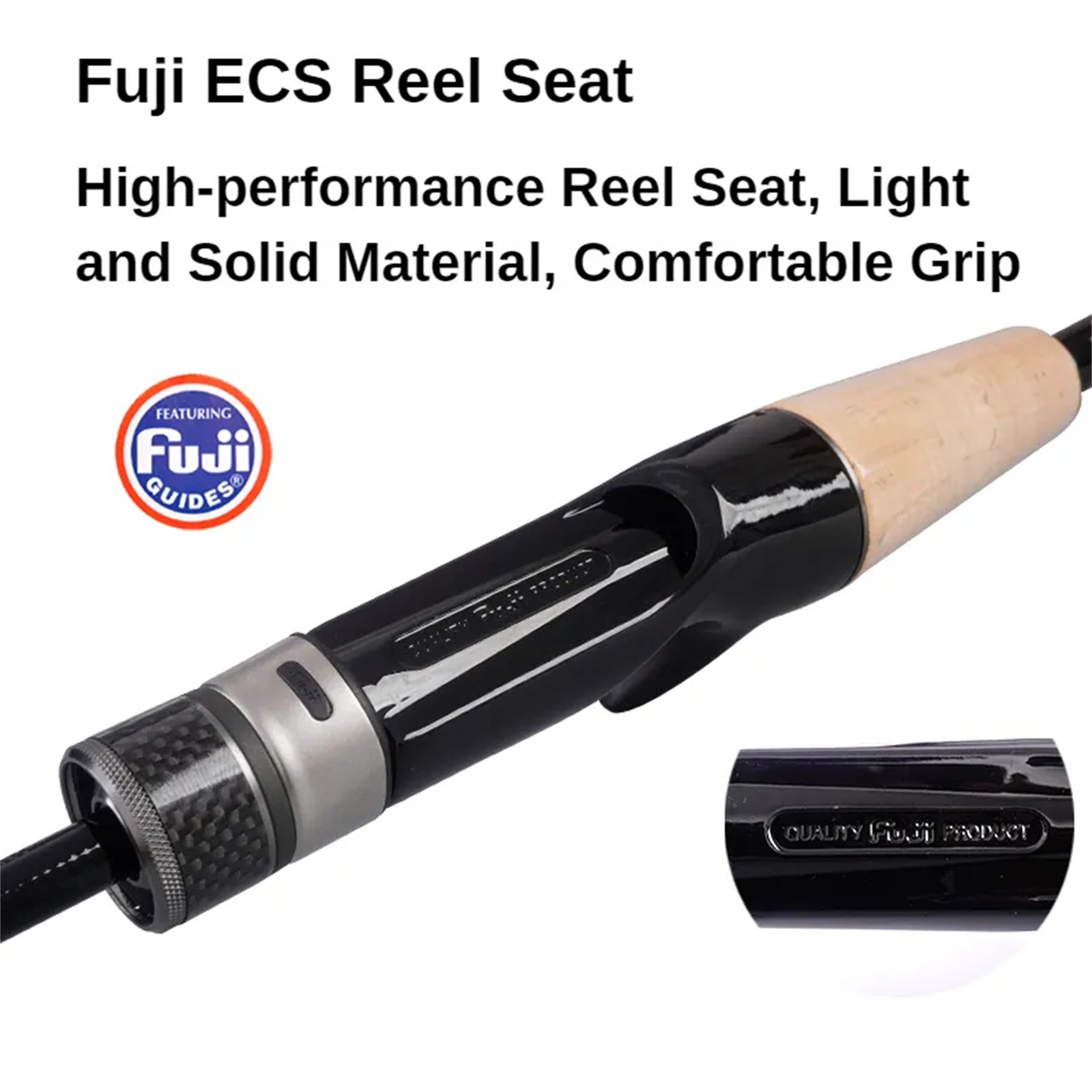 PURELURE Telescopic 1.56m/1.75m FUJI Guide Travel Portable Lightweight Short