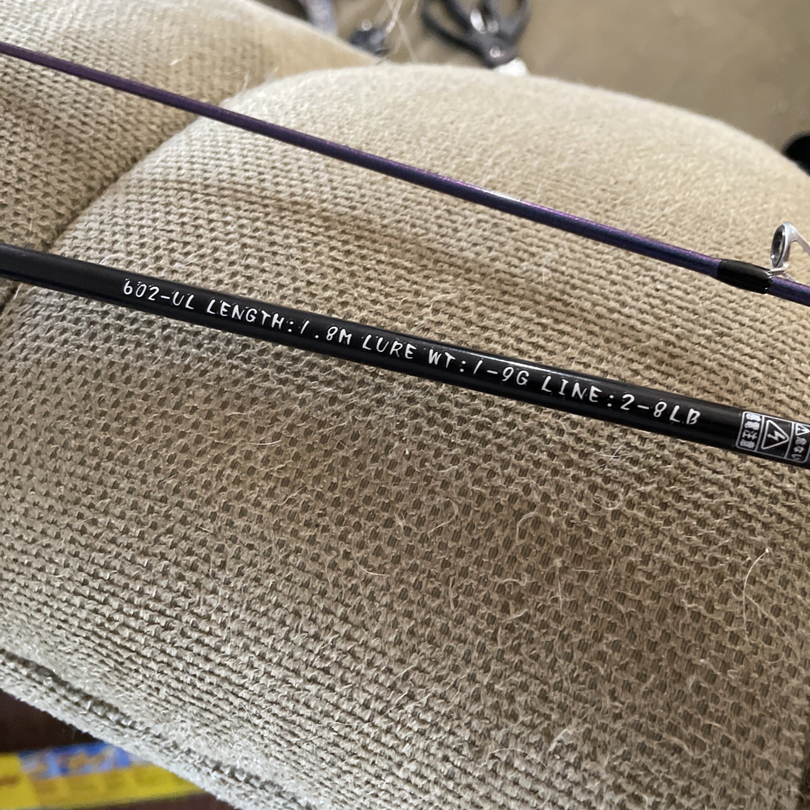 Makfish Bfs Rod 💎🔥🐟🇲🇾6’ Ul 2-8lbs 2-8gs.