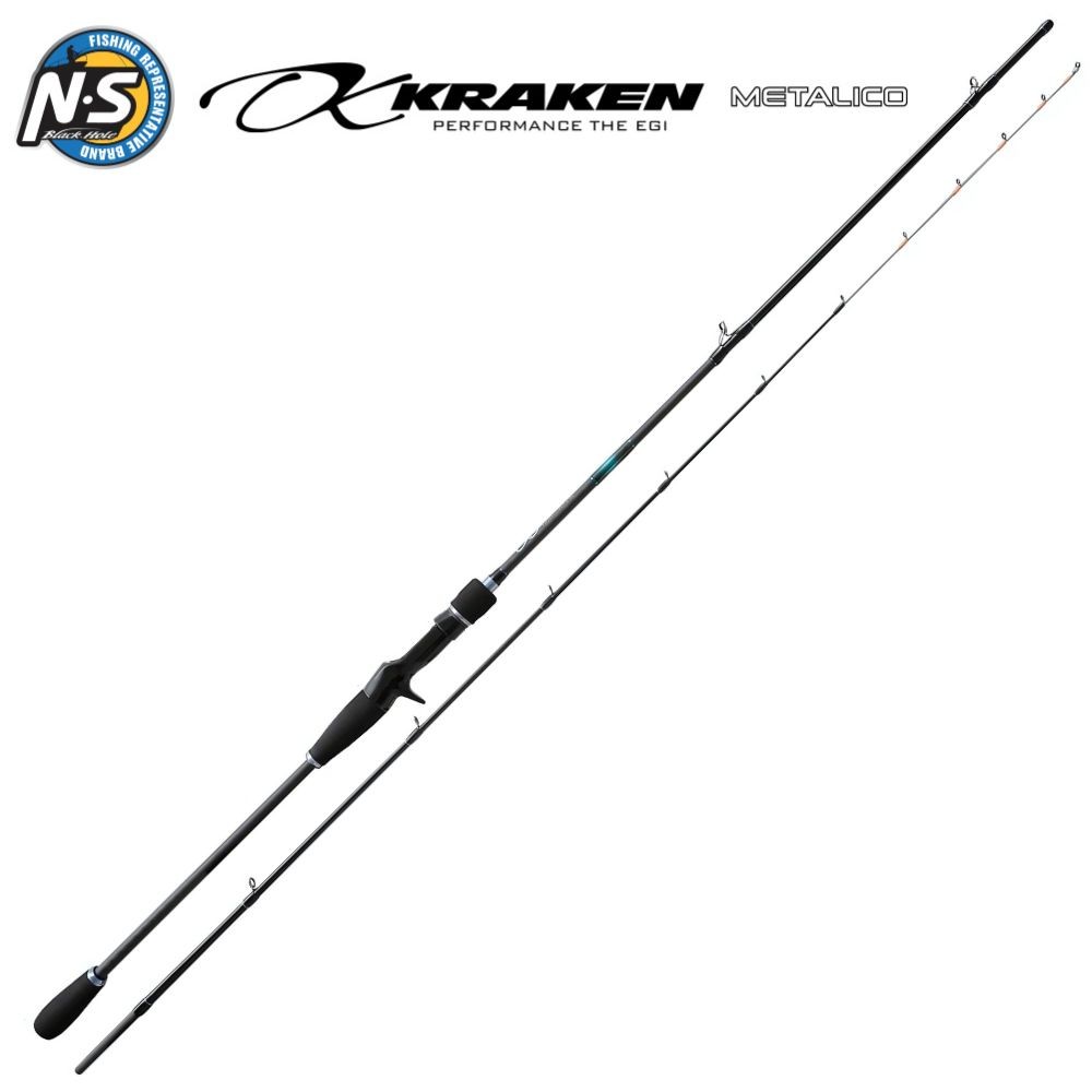 NS BLACK HOLE Squid Fishing Boat Baitcasting Rod KRAKEN METALICO B-672 MH-ST