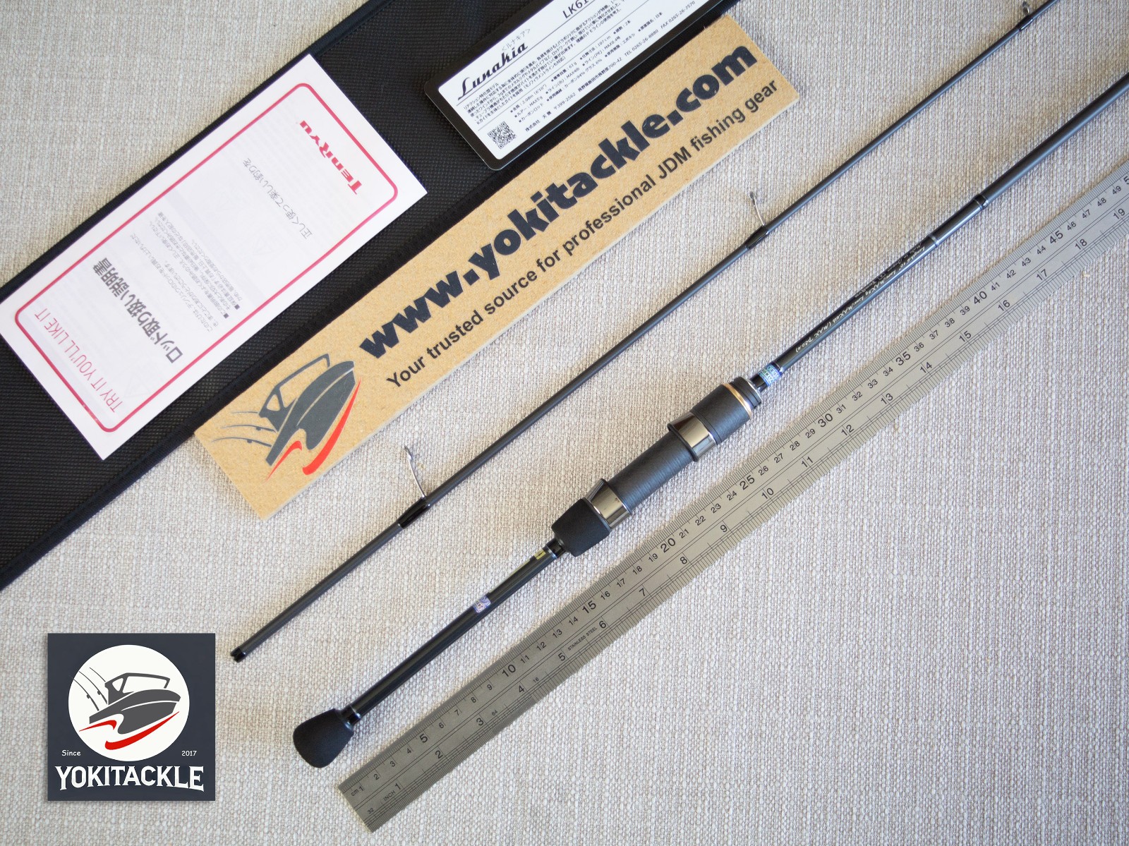 Tenryu Lunakia LK6102S-MLT Spinning Rod Shipping from JAPAN
