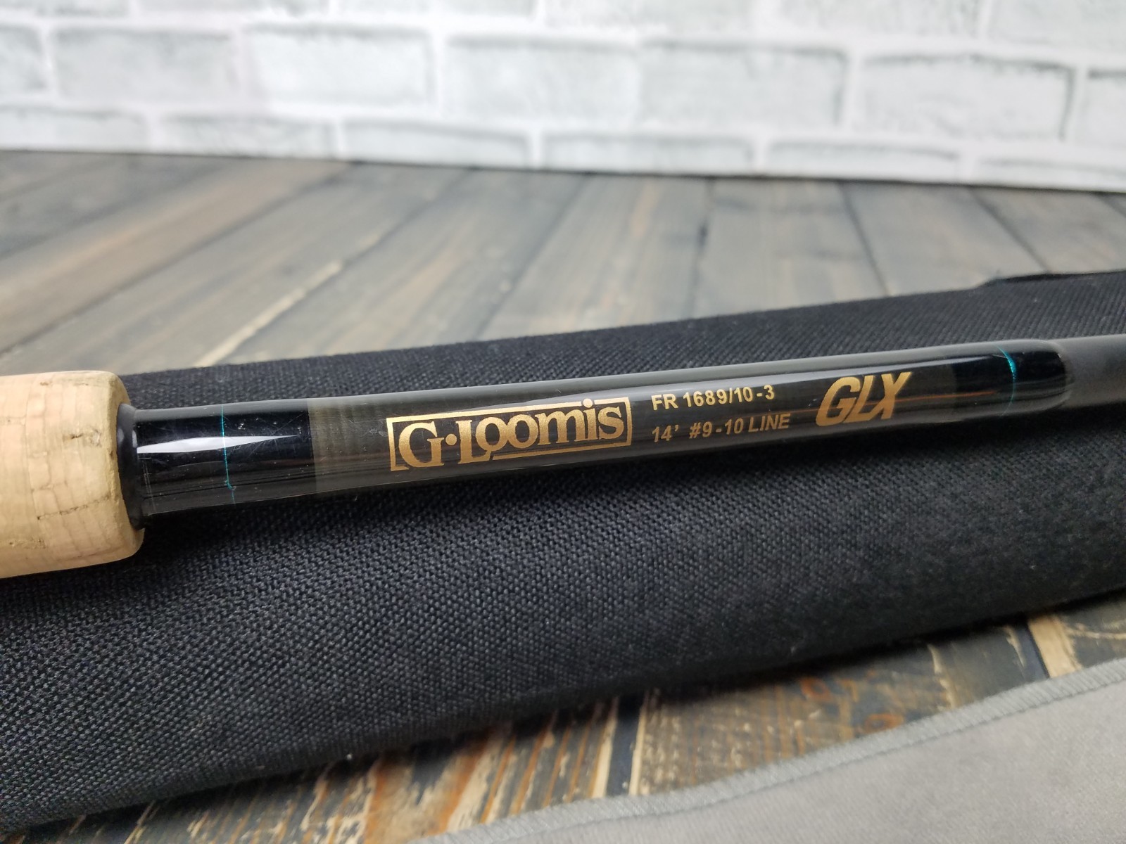 G Loomis FR 1689/10-3 14′ #9-10 LINE GLX – 3PC – SPEY Flyrod with Case *CLEAN*