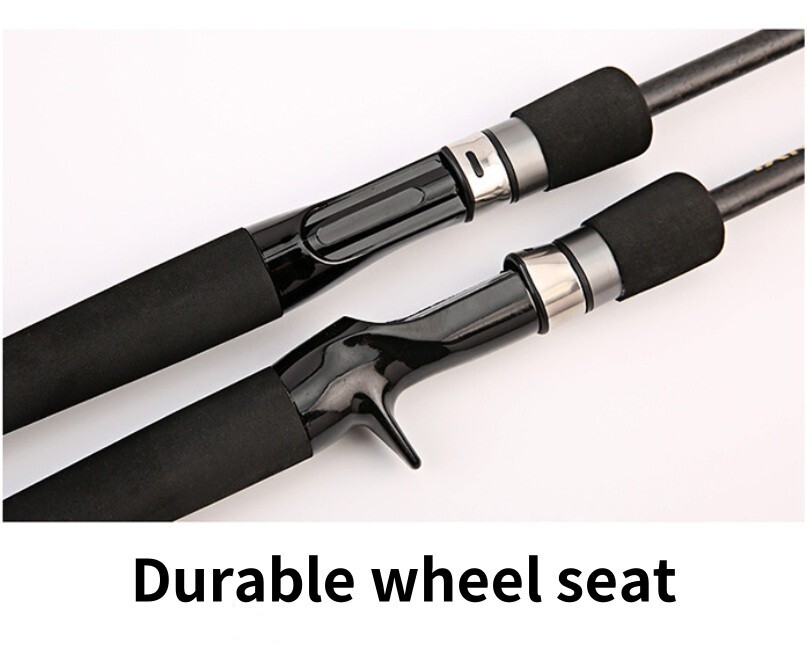 Fishing Rod Spinning Casting Carbon Fiber 5-6 Section Rod Fast Action UltraLight