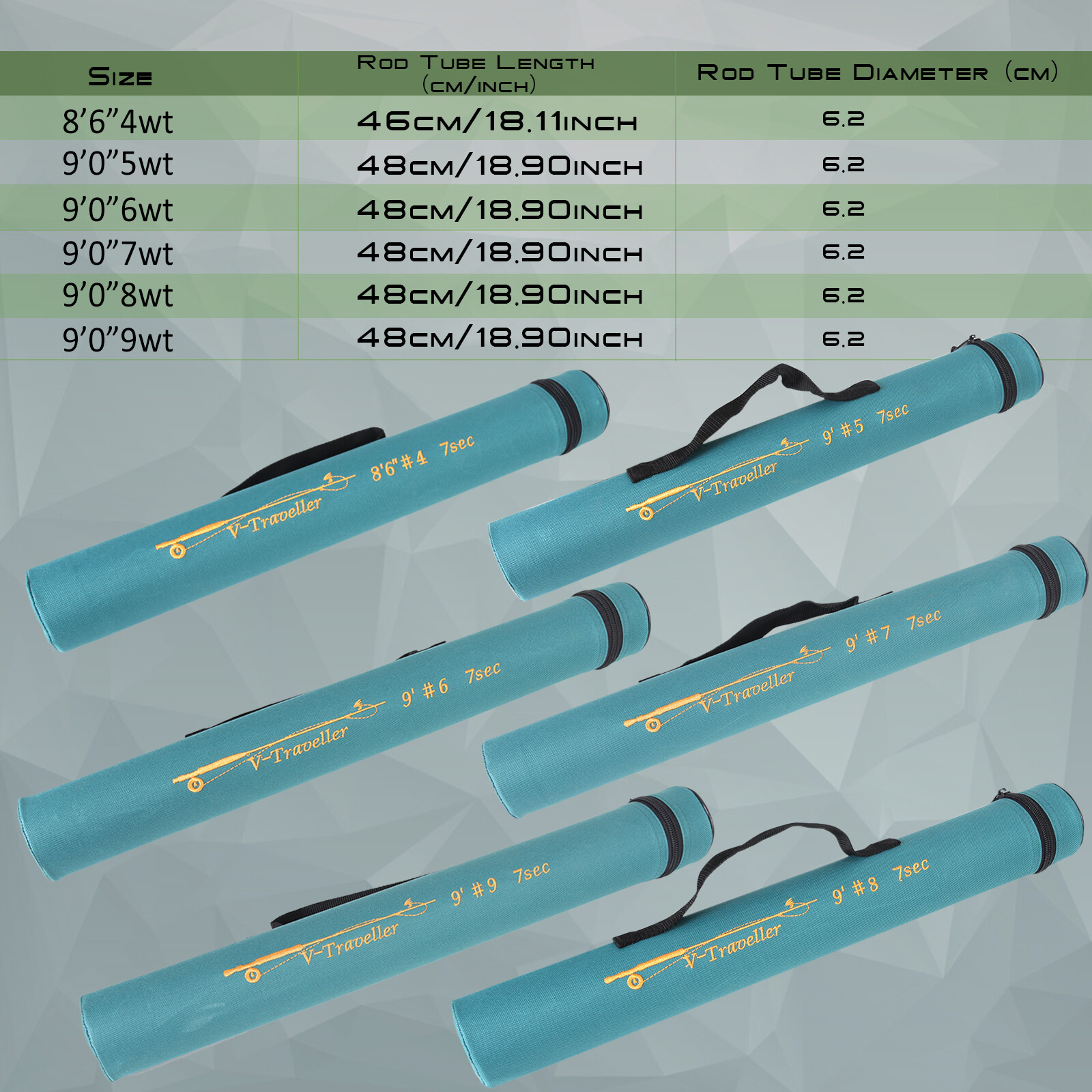 Maxcatch Traveler Rod 4/5/6/7/8/9wt 9ft 7pcs IM10 Carbon fiber Fly Fishing Rod