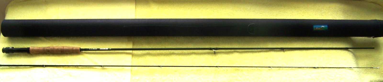 L.L. Bean Fly Rod: 8’6” 6 Wt. 2-pc STREAM LIGHT With Cabalas Fly Rod Travel Case