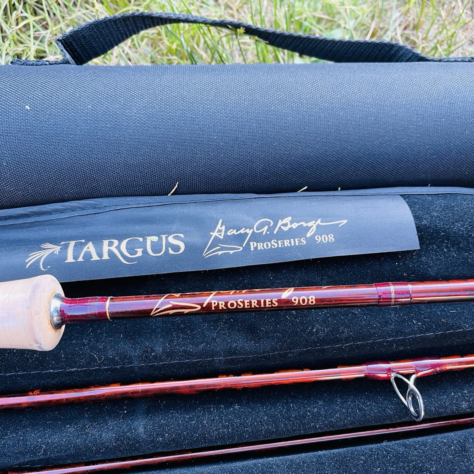 Targus Pro Series 908 Collab With Gary Borger 5pcs Fly Rod Discontinued