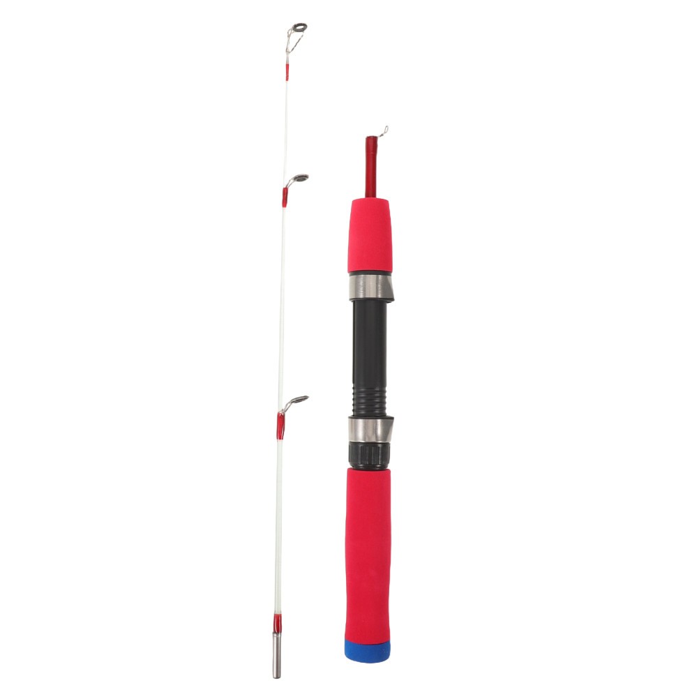Winter Ice Fishing Rod – 60cm Spinning Hard Rod for Outdoor – Compact Travel