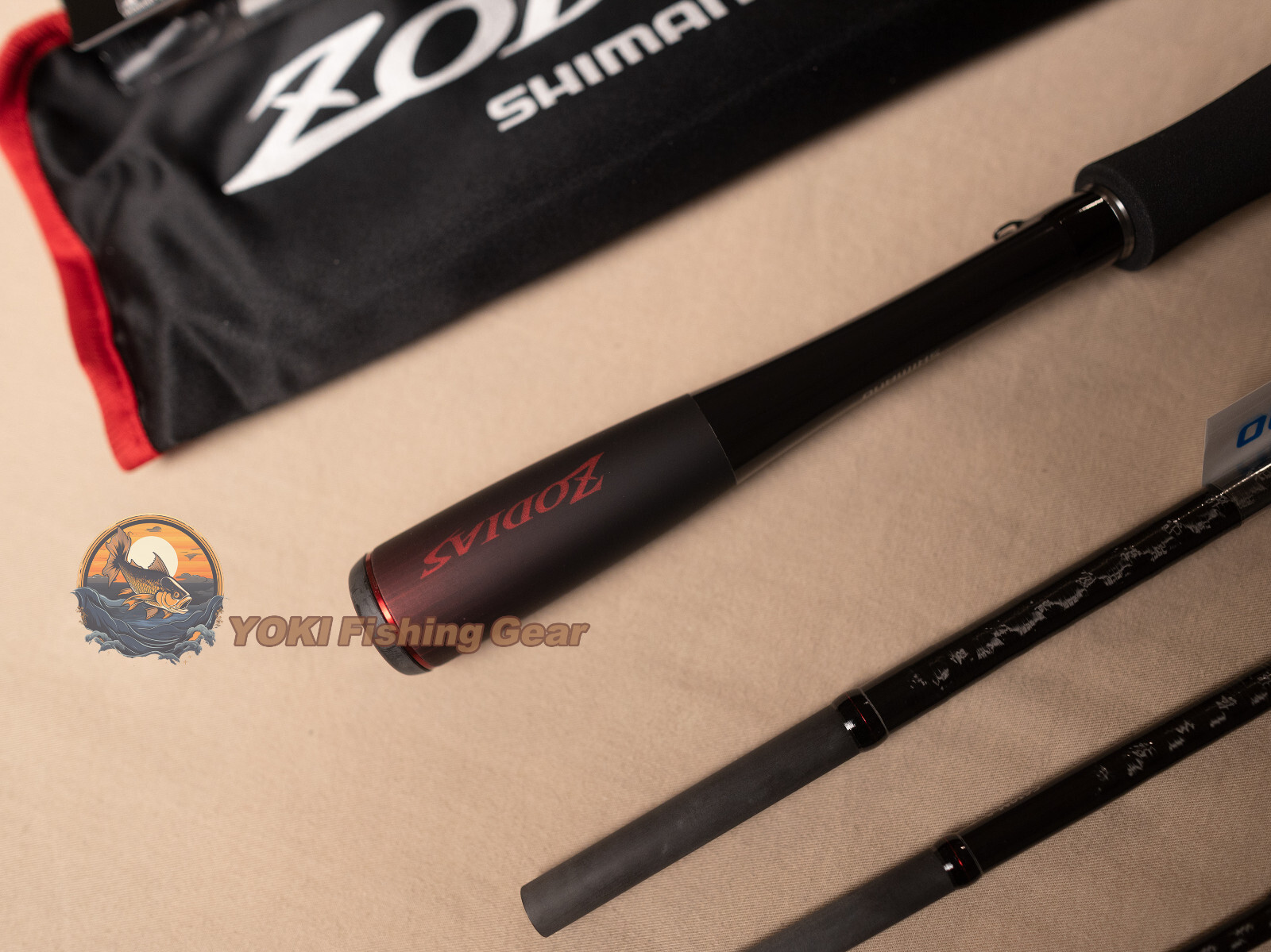 Shimano 21 ZODIAS Pack C610M-5 Baitcasting Rod for Bass Free Shipping From JAPAN