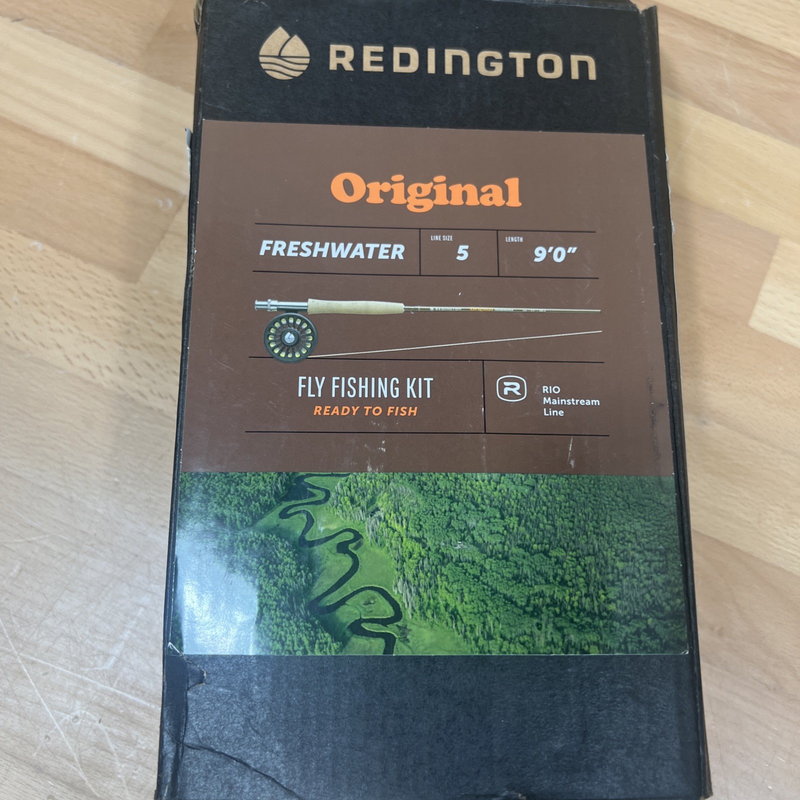 Redington Original Fly Fishing Rod and Reel Combo Kit Freshwater 4-Piece
