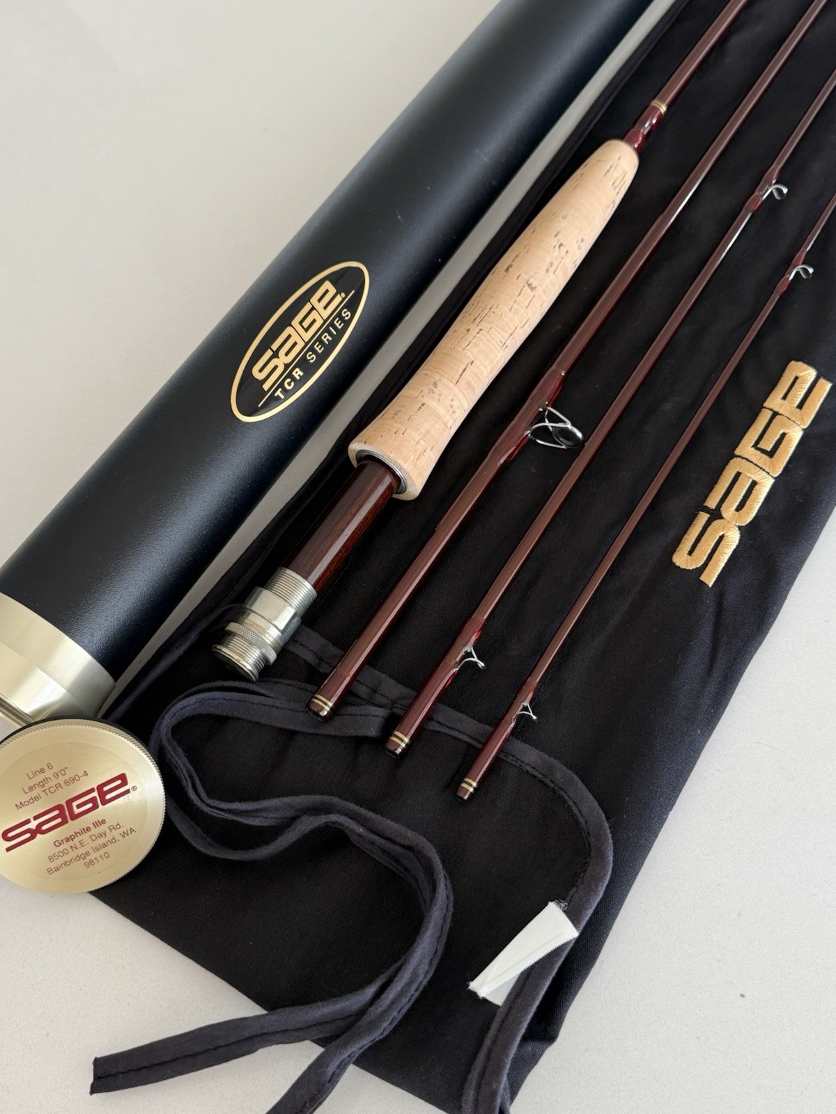 **BEAUTIFUL** 🔥 SAGE TCR 6wt. 9’ft~4pc FlyRod!!! 🔥