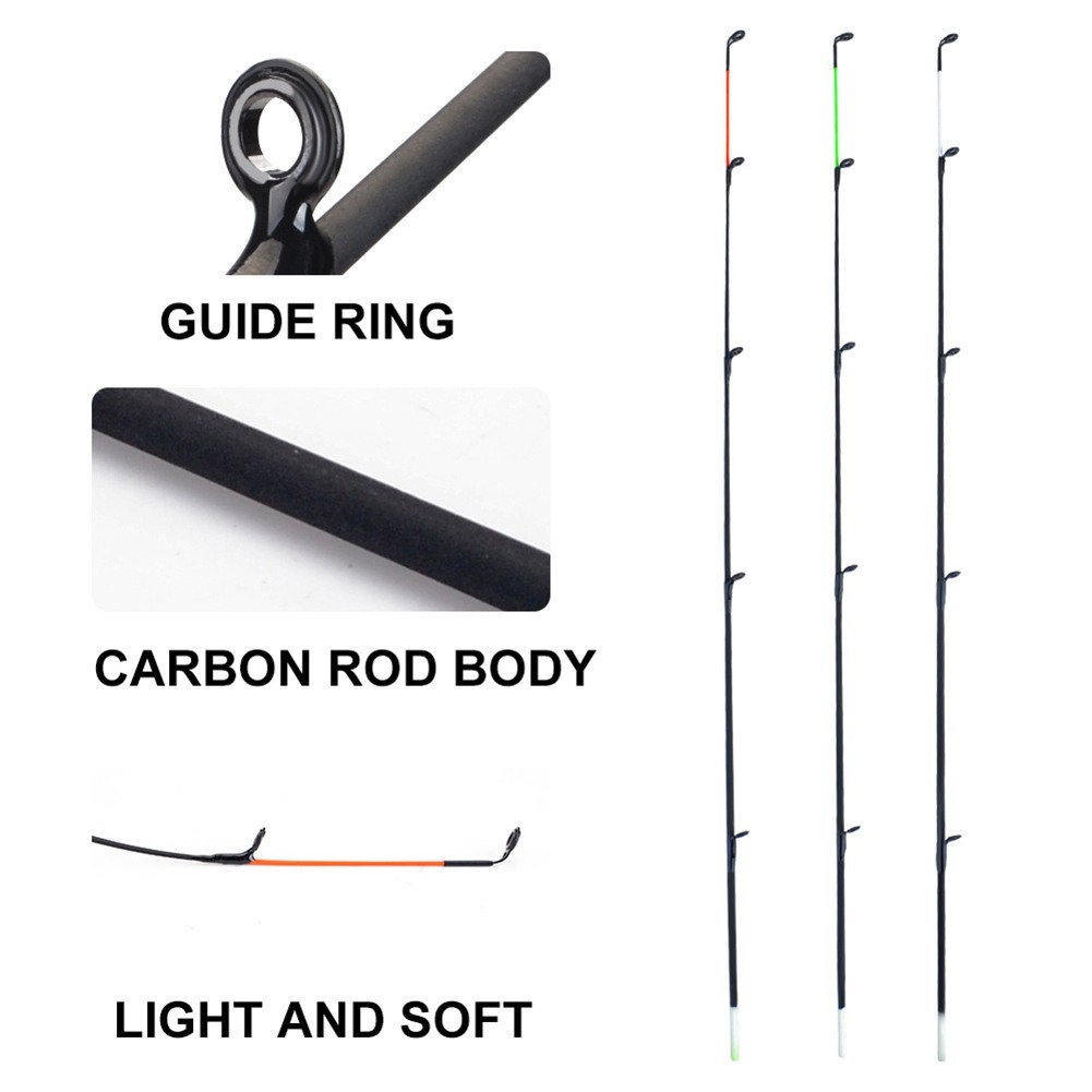 Lightweight Fiber Glass Top Tip MLH 50120g Feeder Carp Rod Fishing Accessories