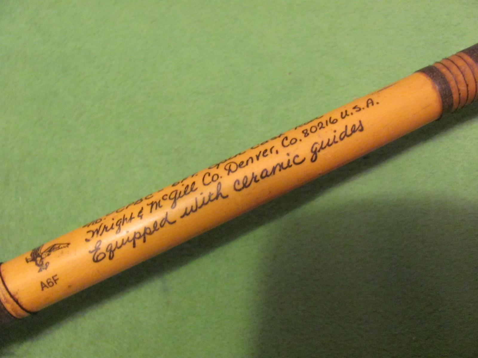 Vintage Eagle Claw Wright & McGill Pro Worm Rod 6′ 0″ Casting 1-Piece Rod