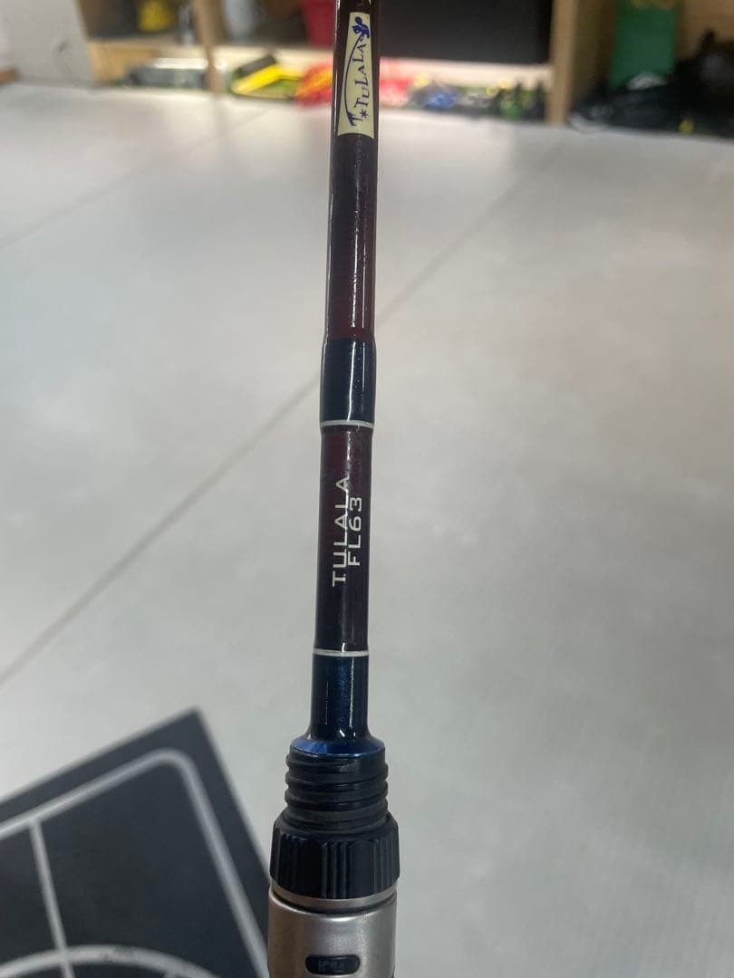 Icsurara Feather Light 63 Grip Reel Handle No Cracks or Warping Used