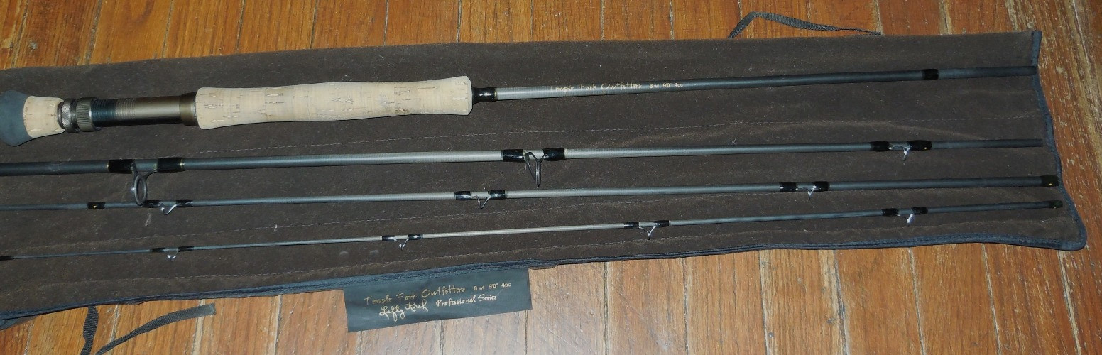 TFO Lefty Kreh Professional Series 4 pc. Fly Fishing Rod 8 Wt. 9′