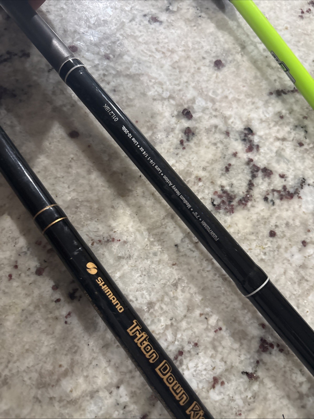 fishing rods Triton Down Rigger Rod Fusion Igły Stik Gx2 Tournée Ts Special