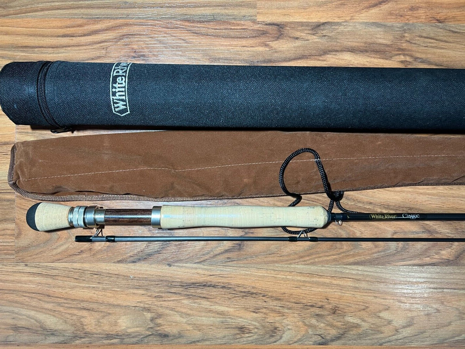 White River Classic WR867 Fly Fishing Rod with Sock and Tube