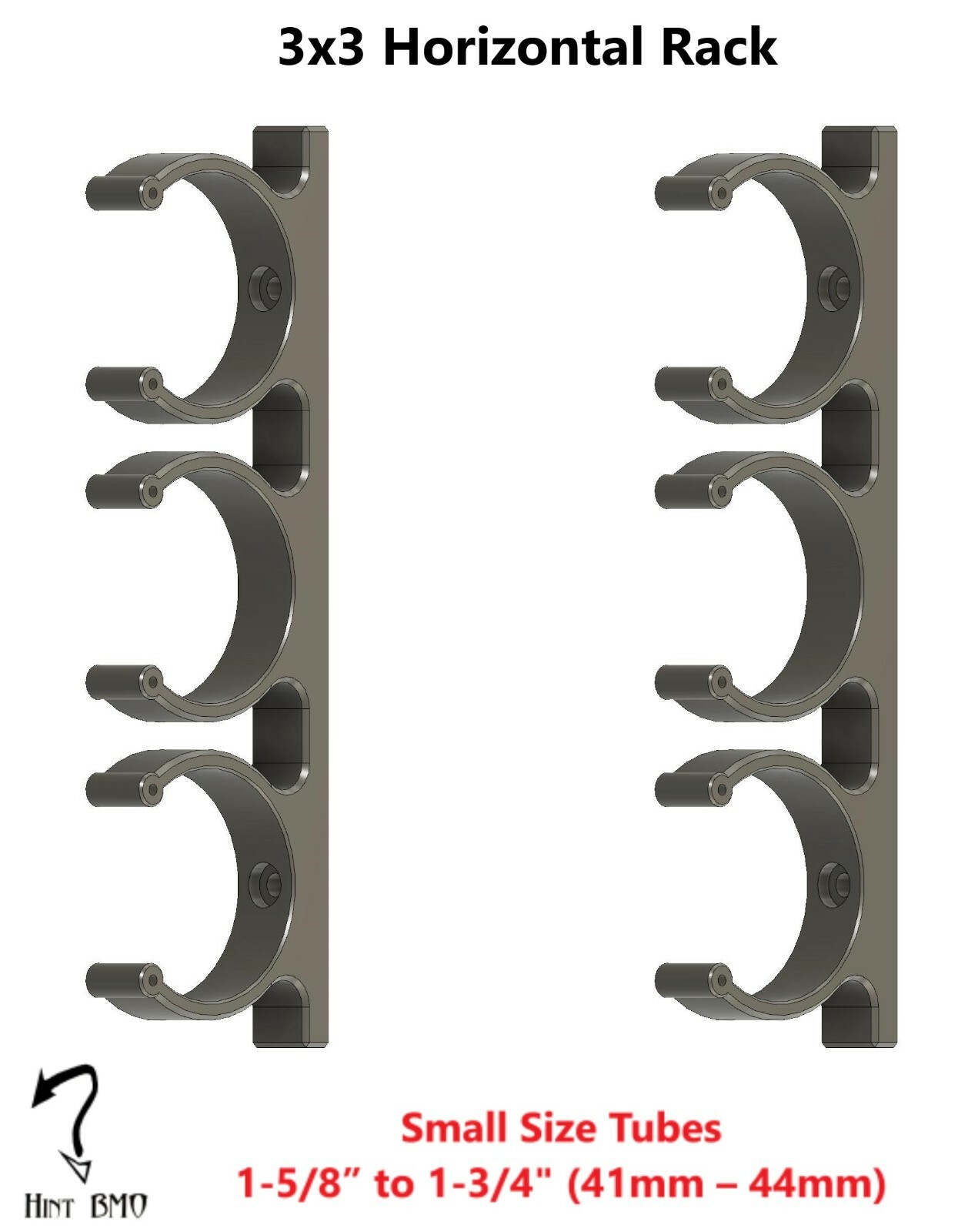Fly Fishing Rod Tube Rack (SMALL Tube)