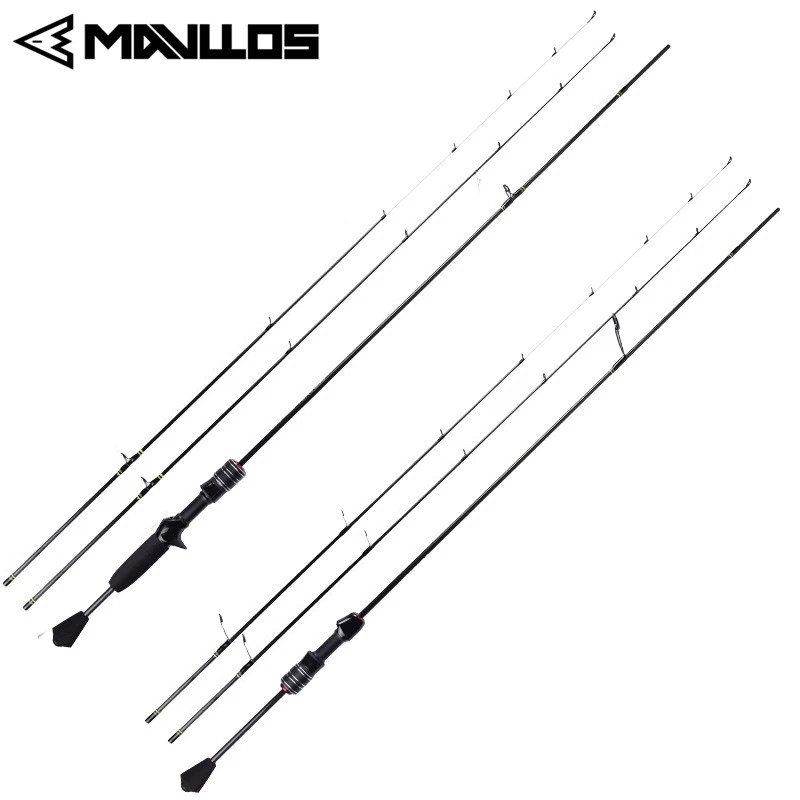 Mavllos Delicacy Solid Tip Spinning Rod Lure 0.6-8g/0.8-10g Fast Ultralight