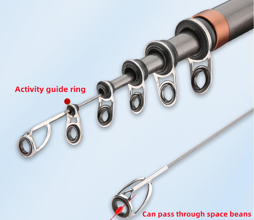 Carbon Fiber Casting Telescopic Fishing Rods 2.7m 3m 3.6m 3.9m 4.5m Spinning Rod