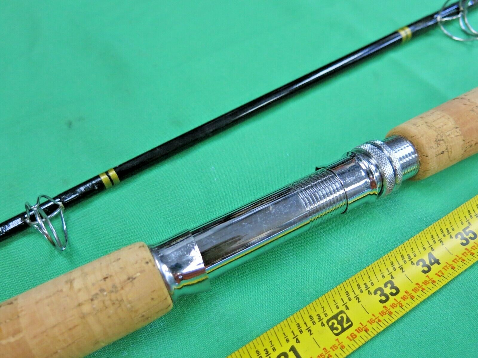 Vintage Daiwa 8025 Spinning Fishing Rod 8′ USA California 8-20LB 2 piece MINT