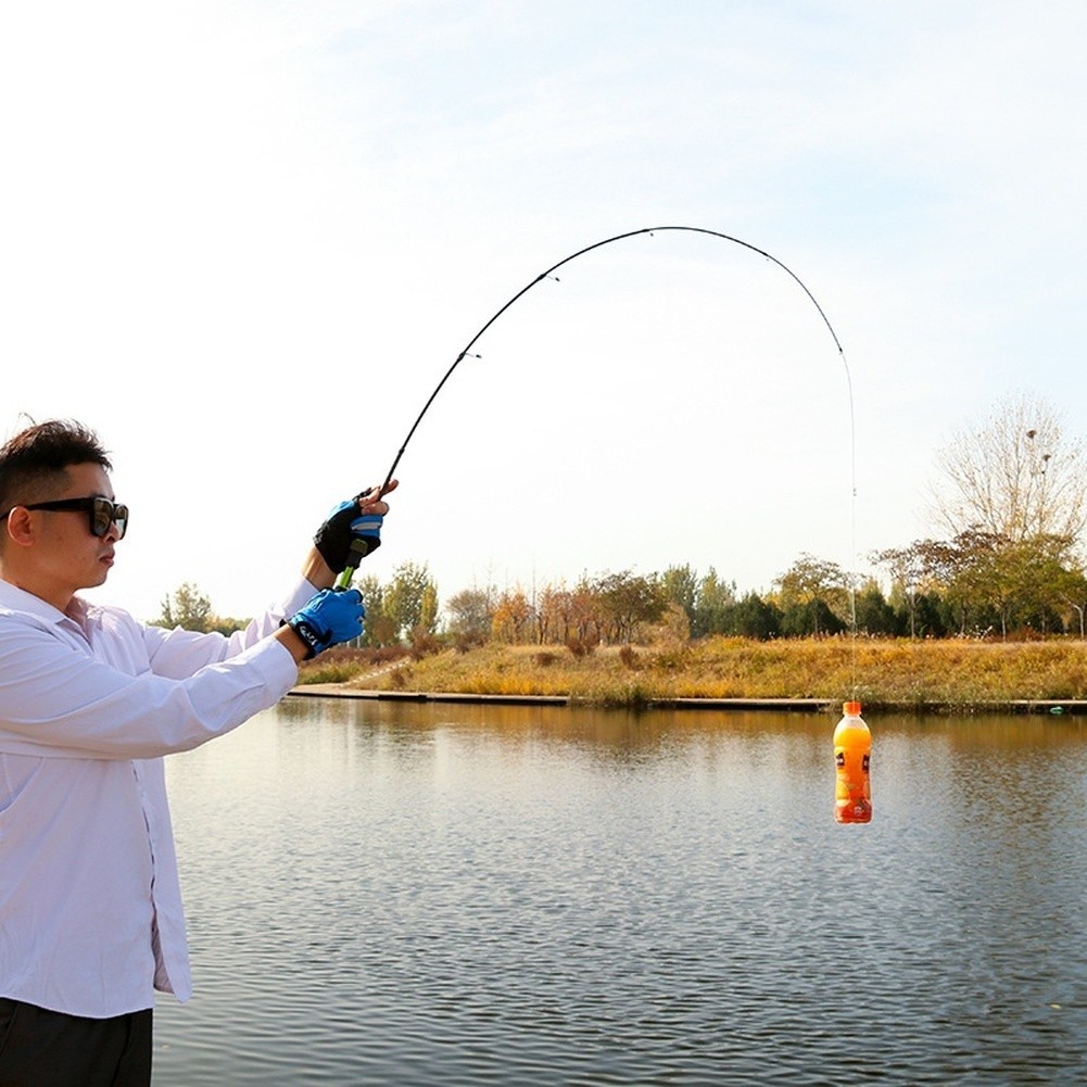 18M Carbon Telescopic Fishing Rod UL with Comfortable Grip and Large Guides