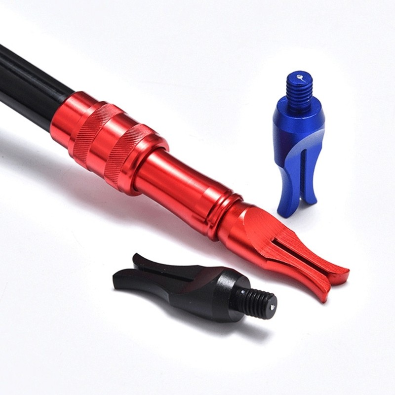 Rod Thrower for Freshwater Stream Aluminum Poles Throwing Device Fishing Tool