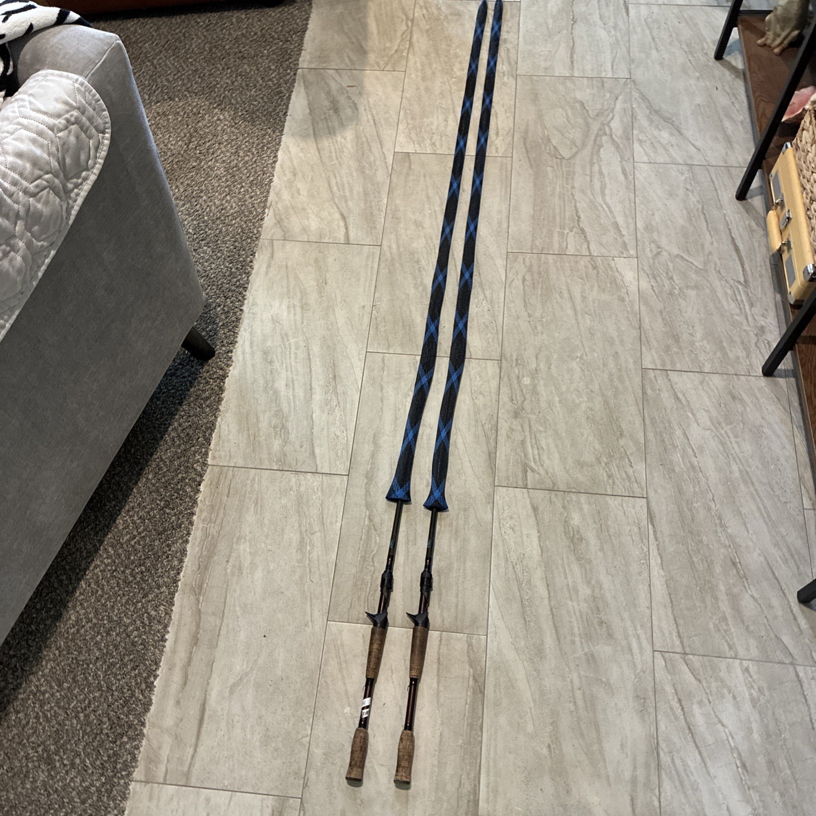 TFO Temple Fork Outfitters GTS Bass C 696-1, 6’-9” Casting Rods In EX Used Cond