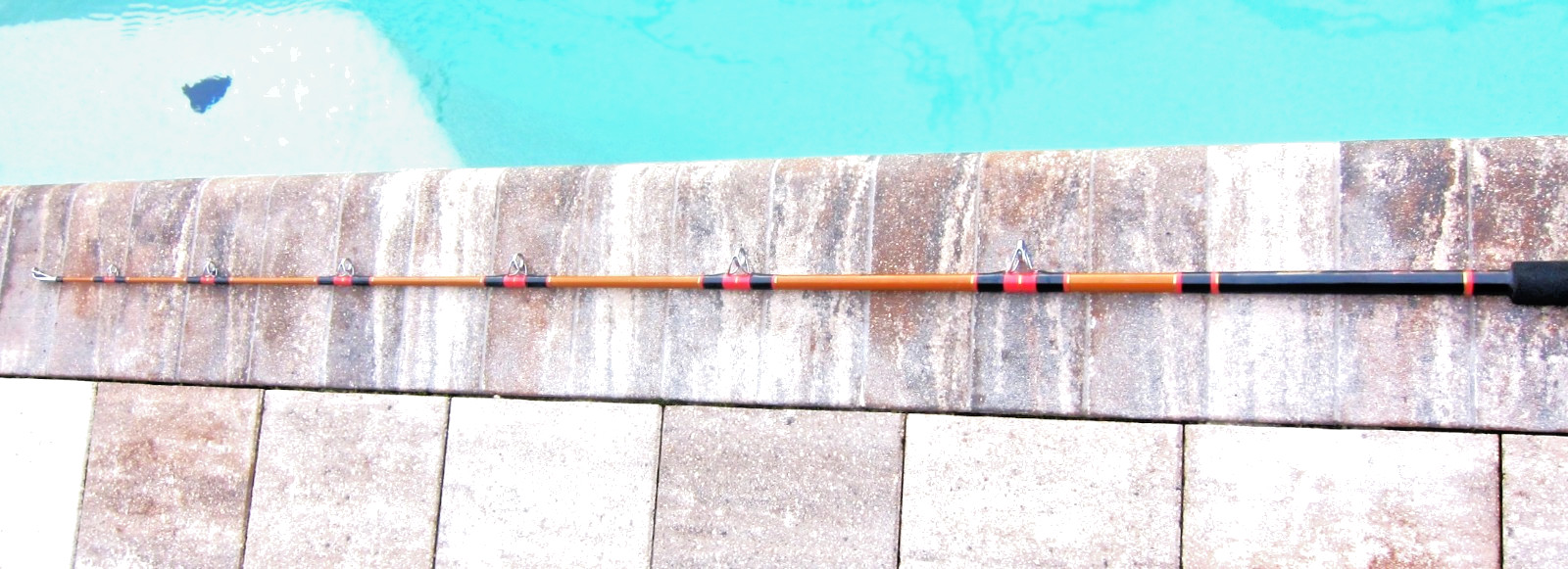 Vintage SABRE BY PENN Big-Game Stand-Up Rod: 7′ 1/2″; 20-50lb – NICE USED COND!!