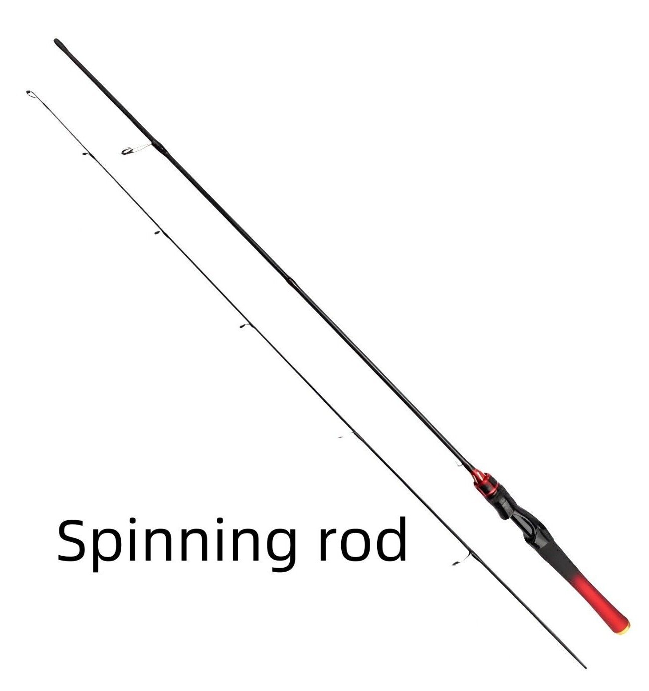 1.65M/1.8M Lure Fishing Rods Spinning Casting Carbon Fiber Fishing Rod Fast Pole