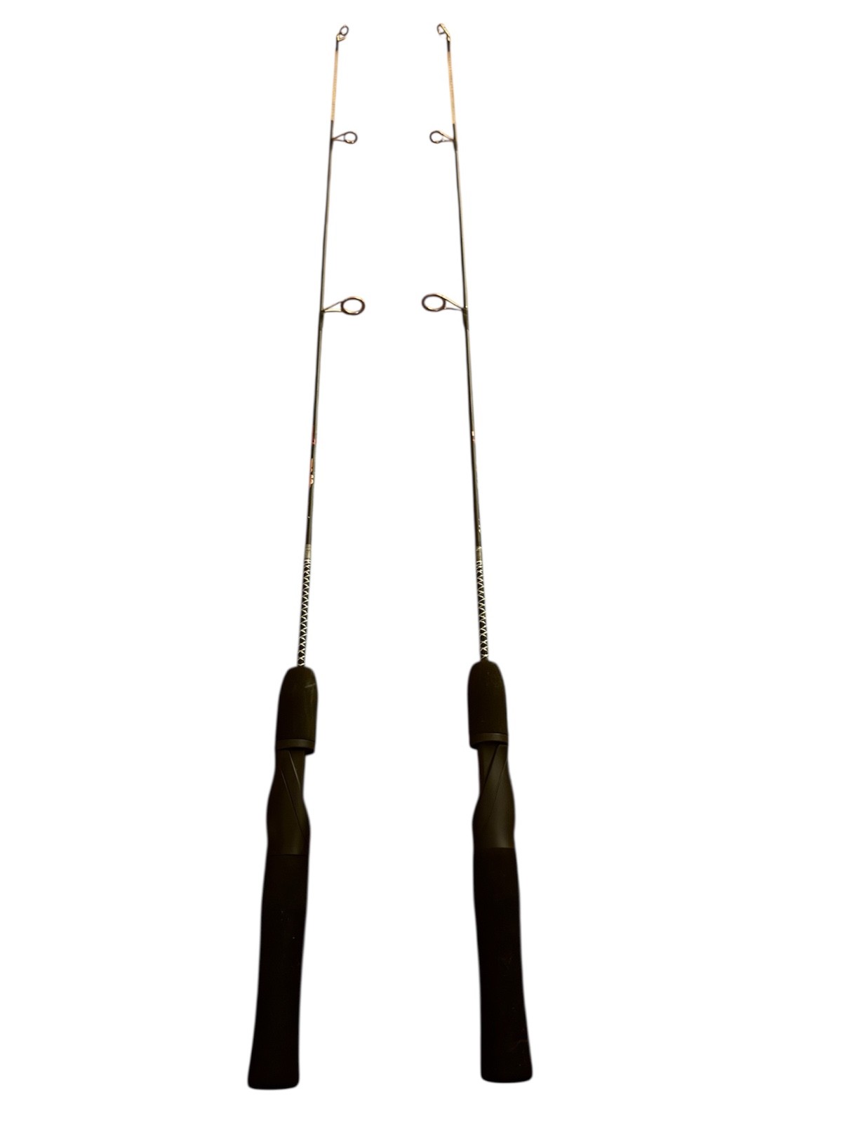 2 LOT Shakespeare Ugly Stick Dock Runner Avengers Black Panther 3ft Spinning Rod