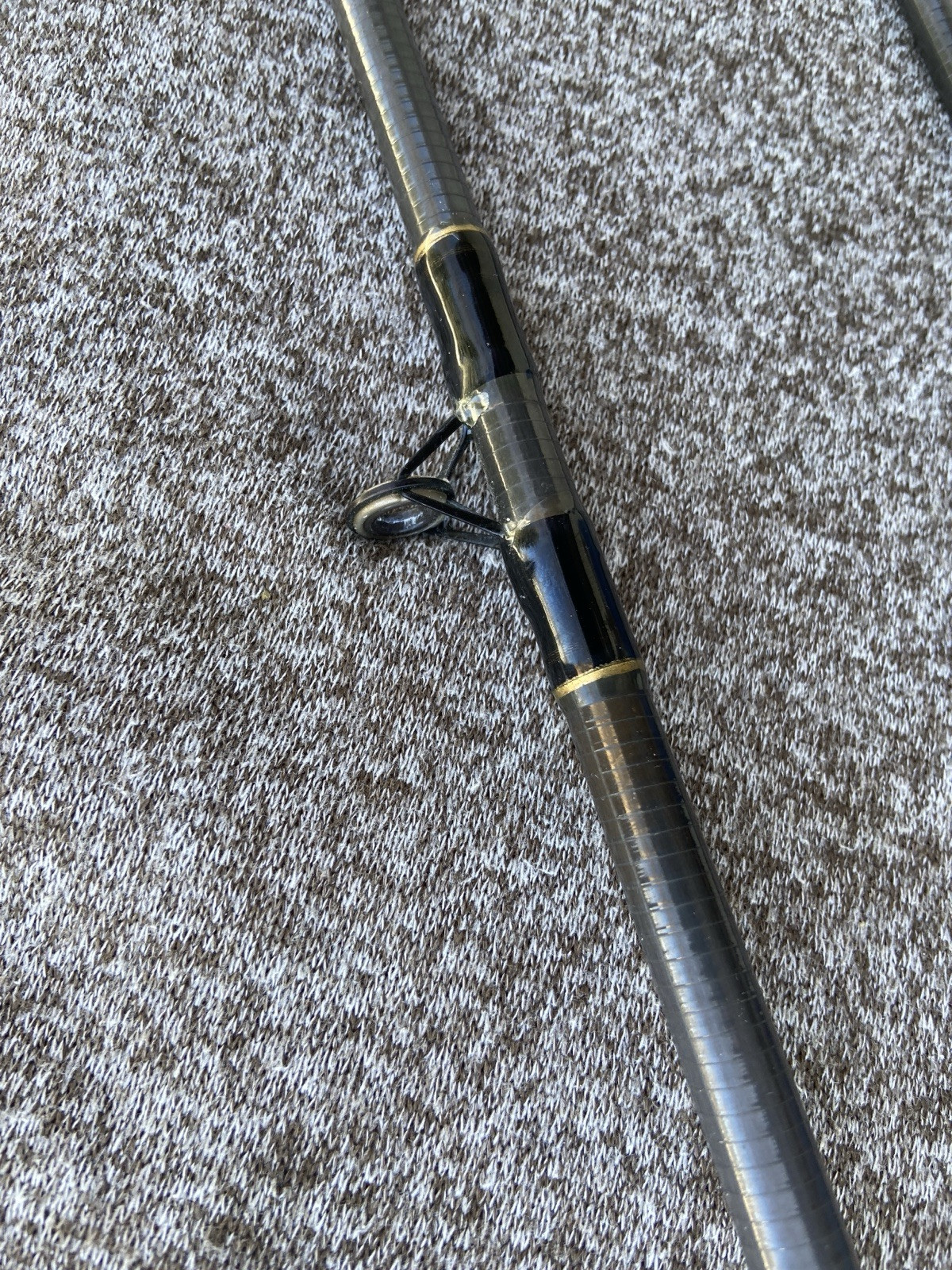 VINTAGE MASTER SIDEWINDER 8 1/2′ GRAPHITE SW86 CASTING TROLLING ROD EXCELLENT