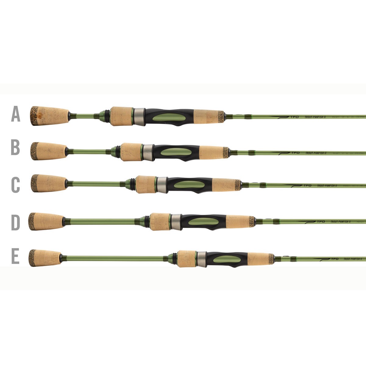 TFO Trout Panfish II 6ft 6in L 1pc Spinning Rod (TPS2 662-1)