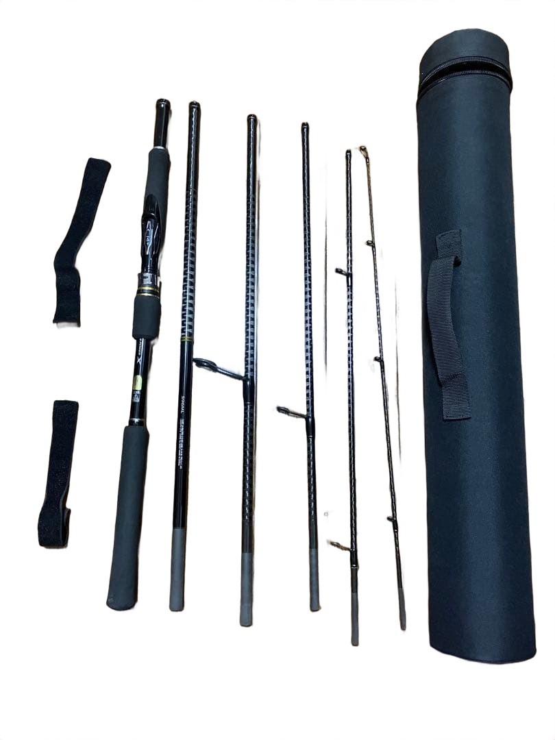 Shimano S96ML 6-Piece Baitcast Surf Rod 9’6″ ML Power JDM